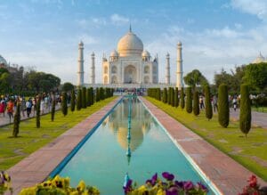 tajmahal nel viaggio triangolo d oro in gennaio con india magica tours