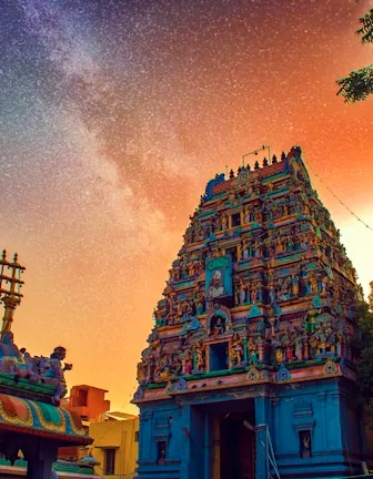 tempio hinduista nel tour di tamilnadu con india magica tours