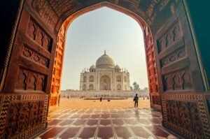 taj mahal in viaggio in india