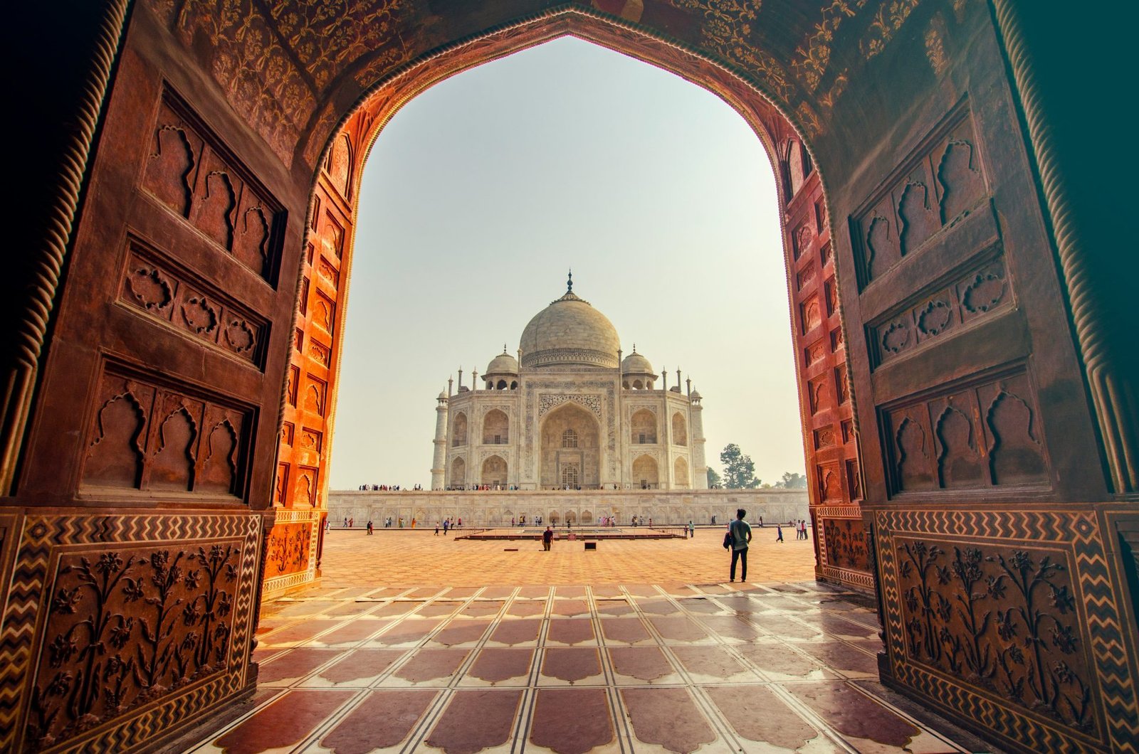 taj mahal in viaggio in india