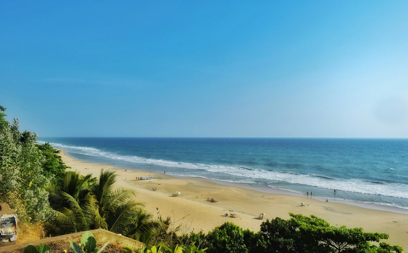 spiaggia di karnataka in viaggio in india